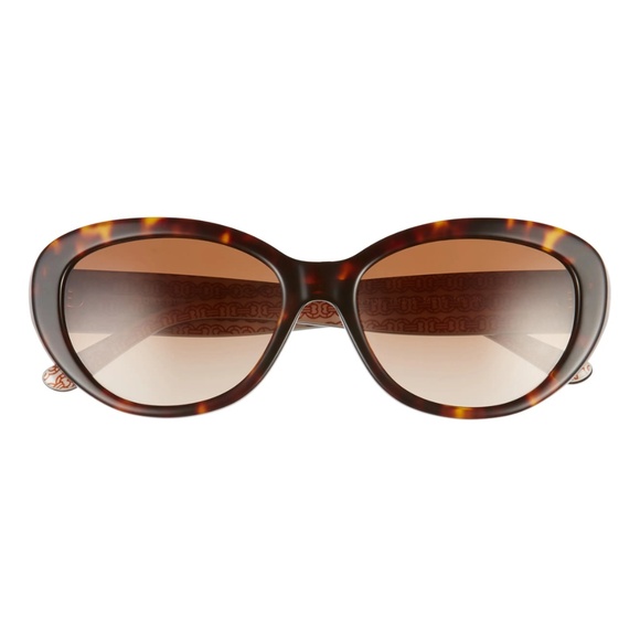 Tory Burch Cat-Eye Tortoise Sunglasses, Style TY7136 - Picture 3 of 12